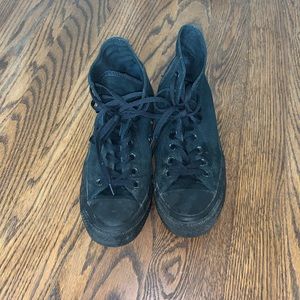 Black Hightop Converse